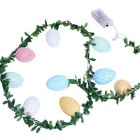 2M Easter Egg Vine String Lights Battery Powered Home Decor