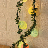 2M Easter Egg Vine String Lights Battery Powered Home Decor