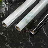 5-Meter Marble Vinyl Film Black Wallpaper Film Sheet Furniture Wrap Sticker Kitchen