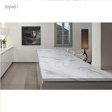 5-Meter Marble Vinyl Film Black Wallpaper Film Sheet Furniture Wrap Sticker Kitchen