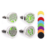 Car Vent Clip Essential Oil Diffuser Aromatherapy with Felt Pad in Various Scents