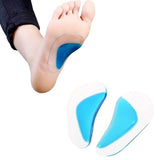 2 Pairs of Gel Insoles Arch Support Insoles Pad Orthotic Shoe Insoles Cushion For Flat Feet