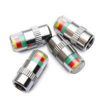 8PCS Tyre Pressure Valve Caps with Indicators