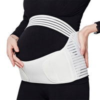 White Pregnancy Support Belt Maternity Postpartum Band