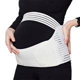 White Pregnancy Support Belt Maternity Postpartum Band