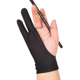 2Pcs Sketch Drawing Two Finger Glove Single Gloves