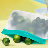 6Pcs Reusable Ziplock Leakproof Snack Bags Food Storage Bags