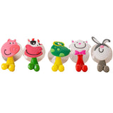 10PCS Cute Cartoon Toothbrush Holder with Suction Mount