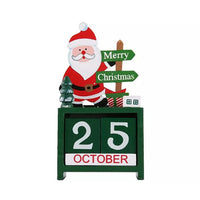 Christmas Wooden Calendar Blocks