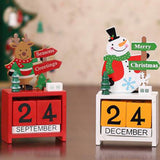 Christmas Wooden Calendar Blocks