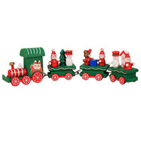 Christmas Wooden Train Ornaments