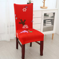 2X Christmas Xmas Chair Covers