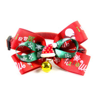 Christmas Xmas Pet Bow Tie