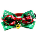 Christmas Xmas Pet Bow Tie