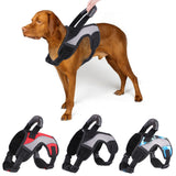 Black No Pulling Dog Harness Pet Puppy Vest for Outdoor Walking