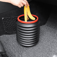 2PCS 4L foldable car rubbish bin