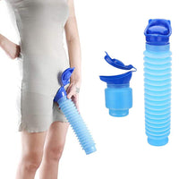 2 X 750ML Outdoor Portable Male Female Shrinkable Urinal