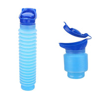 2 X 750ML Outdoor Portable Male Female Shrinkable Urinal