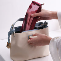 4-in-1 Detachable Makeup Bag Roll-Up Travel Cosmetic Bag