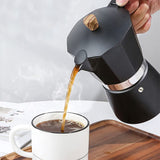 300ml Aluminum Espresso Coffee Maker 6-Cup Coffee Pot Coffee Maker