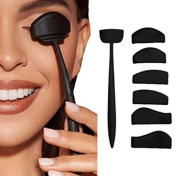 6 in 1 Eyeshadow Stamp Kit Eyes Makeup Tool Set Eyeshadow Stamp Crease Tools