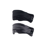 2pcs Bluetooth 5.0 Music Eye Mask Soft Sleeping Mask Artificial Satin Silk Eye Mask