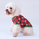 Red Box Christmas Pet T-Shirt Pet Dog Cute Clothing Christmas Cute Pet Costume