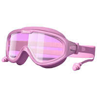 Kids Swim Goggles with Earplug Waterproof and Anti-Fog