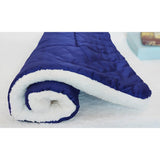 Winter Warm Pet Blanket Navy