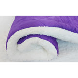 Winter Warm Pet Blanket Purple