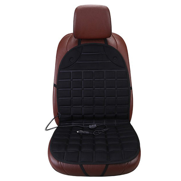Heated Car Auto Seat Warmer Cushion Cover-Black