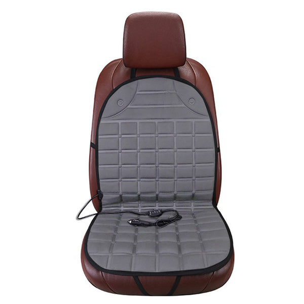 Heated Car Auto Seat Warmer Cushion Cover-Grey