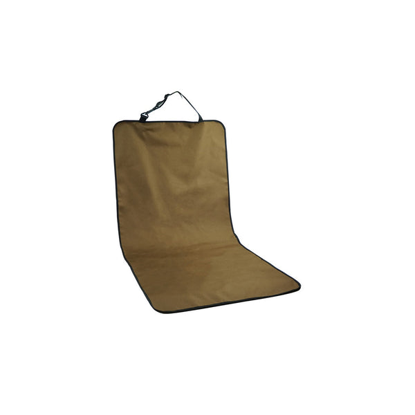 Car Back Seat Cover Mat Brown