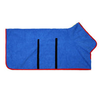 FancyGrab Pet Bathrobe Clothes Absorbent Towel Blue