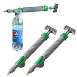 FancyGrab 2Pcs High Pressure Air Pump Sprayer Adjustable Spray Bottle Nozzle Garden Irrigation Watering Tool