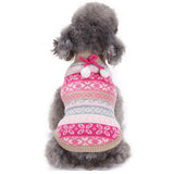 FancyGrab Pet Knitted Sweater Pet Winter Clothes Pink