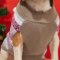 FancyGrab Pet Knitted Sweater Pet Winter Clothes Pink