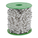 30M Fishing Line Artificial Pearls String-Silver