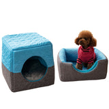 Dual-use Pet Nest Small Size-Blue