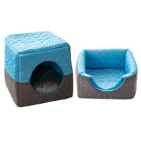 Dual-use Pet Nest Small Size-Blue