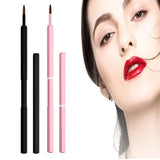 Portable Retractable Lip Brush Pink