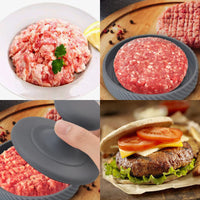 Burger Press Silicone Beef Patty Maker Grey