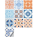 10pcs Reusable Tile Wall Stickers Style 1