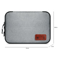 Data Cable Storage Bag Gray