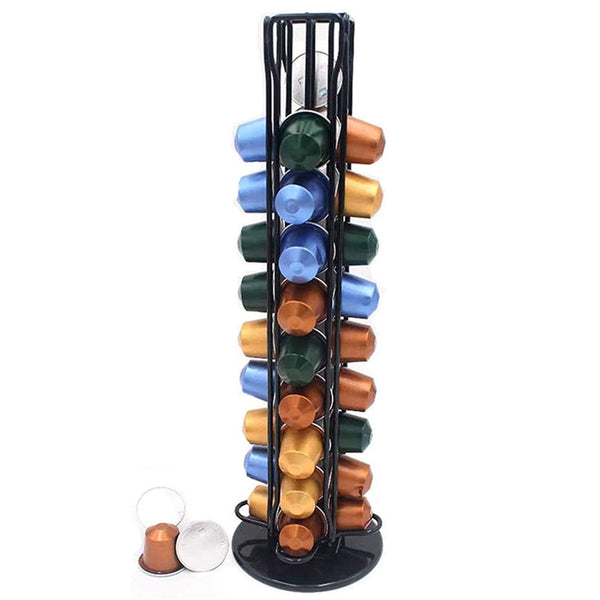 40 Nespresso Coffee Capsules Pod Holder Stand