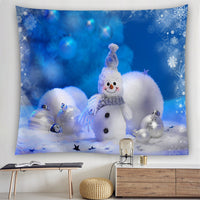 150 x 130cm Christmas Tapestry Christmas Wall Hanging Carpet Tapestry -Style 1