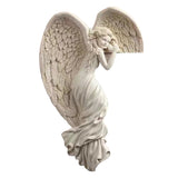 Door Frame Angel Wing Wall Sculpture Ornament Garden Decor -Style 1