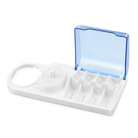 Electric Toothbrush Head Storage Box Toothbrush Holder with Charger Base Stand Hole for Oral B-Style 1