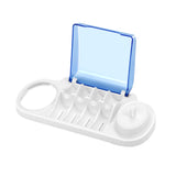 Electric Toothbrush Head Storage Box Toothbrush Holder with Charger Base Stand Hole for Oral B-Style 2