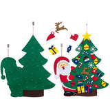 Kids DIY Felt Christmas Tree Christmas Ornaments Xmas Decoration -Style 1